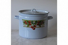 ЛЫСЬВА 1621/4 с рис., эмал. 9,0л Кастрюля