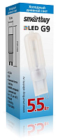 SMARTBUY (SBL-G9 5_5-64K) 5,5W/6400/G9 Лампа светодиодная