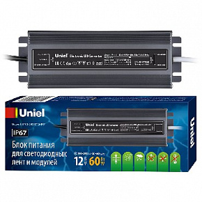 UNIEL (UL-00007575) UET-VAF-060A67 12V IP67 Герметичные (класс защиты IP 67)