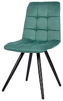 POLINI Home Berlin SM, мятный-черный (2 кор.) Стул обеденный