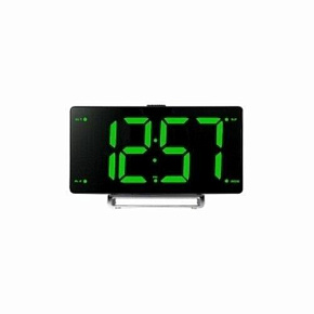 SOUNDMAX SM-1561U черный\белый Радиочасы