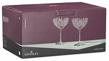 CRYSTALEX CR340101W Набор бокалов для мартини WATERFALL 6шт 340мл Набор бокалов для мартини