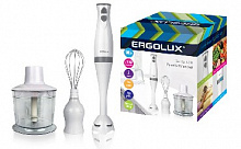 ERGOLUX ELX-BS01-C31 бело-серый Блендер