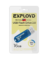 EXPLOYD EX-16GB-650-Blue USB флэш-накопитель