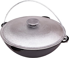 ГАРДАРИКА 1622-6 поход чугун 22л алюм/кр Татарский Казан