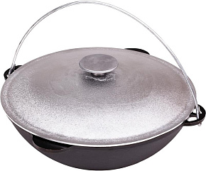 ГАРДАРИКА 1622-6 поход чугун 22л алюм/кр Татарский Казан