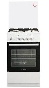 DE LUXE 5040.32г (кр) ЧР Плита газовая