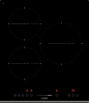 HYUNDAI HHI 4751 BG черный Индукционная варочная поверхность