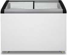 БИРЮСА CF32 320л (ларь, гнутое стекло) белый Морозильный ларь