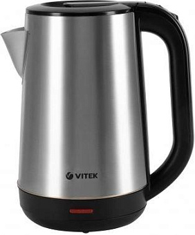 VITEK VT-1139 сталь/черный Чайник электрический