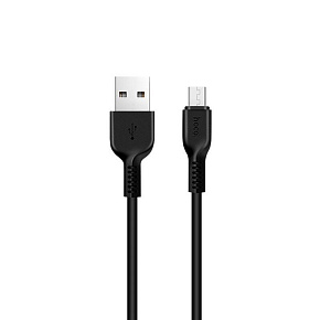 HOCO (6957531068884) X20 USB (m) - microUSB (m) 2.0m - черный Дата-кабель