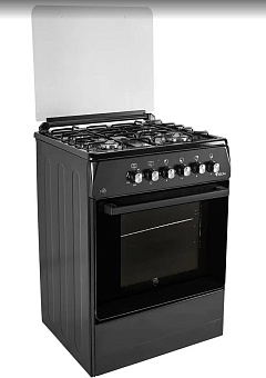 IDEAL L 115 ГК чёрный (электродуховка) Комбинированная плита