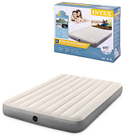 INTEX Матрас надувной 152x203x25см .(в коробке) Арт. 64103 Матрас надувной