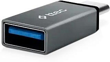 TTEC Конвертер Type-C - USB-A 3.0 OTG Converter. Цвет: серый