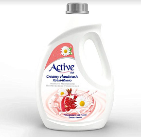 ACTIVE Жидкое крем-мыло с витамином B5 Ромашка и Гранат , 2000 мл (511801645) Жидкое крем-мыло