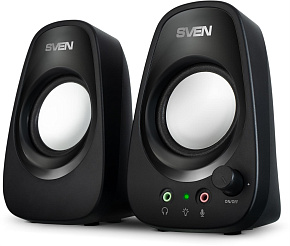 SVEN 190, чёрный Акустика