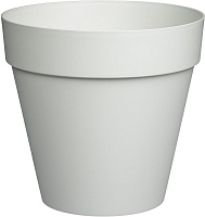 HOMVER Tarragon D250мм, 7л со вставкой (светло-серый) 221610521/03 Горшок цветочный HOMVER Tarragon D250мм, 7л со вставкой (светло-серый) 221610521/03