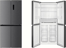 SNOWCAP MD NF 400 I 362л нержавеющая сталь Холодильник-морозильник SNOWCAP MD NF 400 I