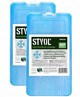 STVOL SAC03_2 пластиковый, 900 гр/мин темп. поддержания 12ч 2шт Аккумулятор холода