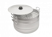 КАЛИТВА 181325 алюм 13л 2 сетки Мантоварка