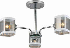 HIPER Люстра Borneo H186-3, 3 х 60 Вт, хром освещение