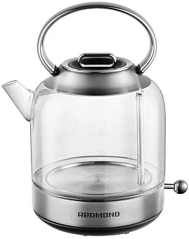 REDMOND KG-221 (1,5л. стекло) Чайник электрический