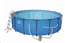 BESTWAY Бассейн каркасный, 457х122см, 16015л, полный комплект, 56438 107-118 Бассейн каркасный