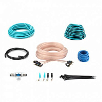 ASPECT AWK-8.4 для 4-кан. усилителя, омедненный алюминий (ССА), 8AWG, 4RCA-4RCA Комплект проводов