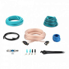 ASPECT AWK-8.4 для 4-кан. усилителя, омедненный алюминий (ССА), 8AWG, 4RCA-4RCA Комплект проводов