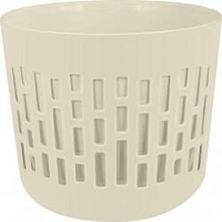 PLAST TEAM PT402310048 БЕРГЕН 2,9л D175мм со вставкой 2,5л молочный туман Горшок цветочный PLAST TEAM PT402310048 БЕРГЕН 2,9л D175мм со вставкой 2,5л 