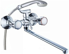 GOTA ROCIO 344810-GOTA Orio Смеситель д/ванны с 2-мя рукоятками с изливом L-30см. перекл.душа Смеситель для ванны GOTA ROCIO 344810-GOTA Orio Смесител
