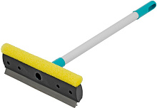 PALISAD HOME Щетка-окномойка с водосгоном, пластиковый черенок, 430х220 мм, Home Palisad 93590