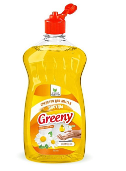 CLEAN&GREEN CG8154 Greeny Light Ромашка 500мл Средство для мытья посуды