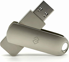 DIGMA Флешка USB DRIVE3 256ГБ, USB3.0, серебристый [dgfum256a30sr]