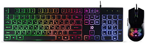 SMARTBUY (SBC-251750G-K) Rush B18 черный Клавиатура+мышь