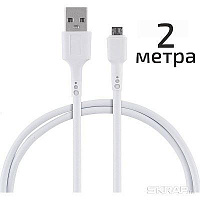 ENERGY Кабель ET-31-2 USB/MicroUSB, цвет - белый