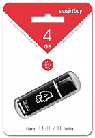 SMARTBUY (SB4GBGS-K) 4GB GLOSSY SERIES BLACK USB флеш
