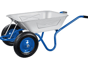 ЗУБР 39913 130л, 280кг Тачка строительная ЗУБР 39913 130л