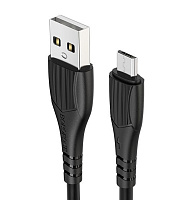 BOROFONE (6931474720870) BX37 1м черный Кабель microUSB