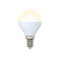 VOLPE (UL-00003820) LED-G45-7W/WW/E14/FR/NR Теплый белый свет 3000K Лампа светодиодная