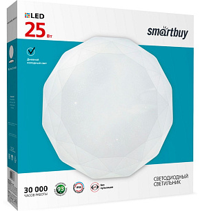 SMARTBUY (SBL-Dmd-25-W-6K) 25W/6000К Светильник SMARTBUY (SBL-Dmd-25-W-6K) 25W/6000К