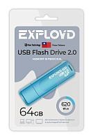 EXPLOYD EX-64GB-620-Blue USB флэш-накопитель