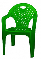 АЛЬТЕРНАТИВА М2609 стул-кресло (зеленый) Мебель из пластика