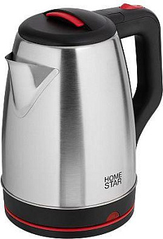 HOMESTAR HS-1003 silver (1,8л. металл) Чайник