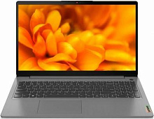 LENOVO 15.6 IPS FHD IdeaPad 3 Grey (Core i3 1215U/8Gb/256Gb SSD/noOS) (82RK013NRK) ПИ Ноутбук LENOVO 15.6 IPS FHD IdeaPad 3 Grey (Core i3 1215U/8Gb/25