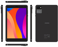 DIGMA Планшет Optima 8305C 4G SC9863A (1.6) 8C RAM3Gb ROM32Gb 8 IPS 1280x800 3G Android 12 черный 5Mpix 2Mpix BT GPS WiFi Touch microSD 128Gb 4000mAh