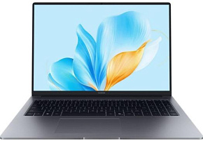 HONOR 16" MagicBook X16 Core i5 13420H/16Gb/512Gb SSD/UHD Graphics/no OS/Grey (5301ALXN) Ноутбук