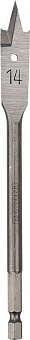 KRANZ (KR-91-0664) Сверло перовое по дереву 14х152 мм (шестигранный хвостовик) Сверло