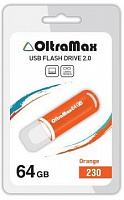 OLTRAMAX OM-64GB-230-оранжевый USB флэш-накопитель