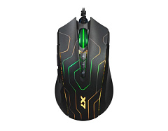A4TECH X89 Maze оптическая (2400dpi) черная Игровая проводная мышь